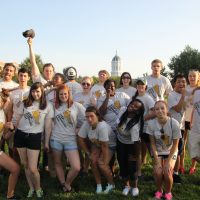 MU students participating in Step Forward Day