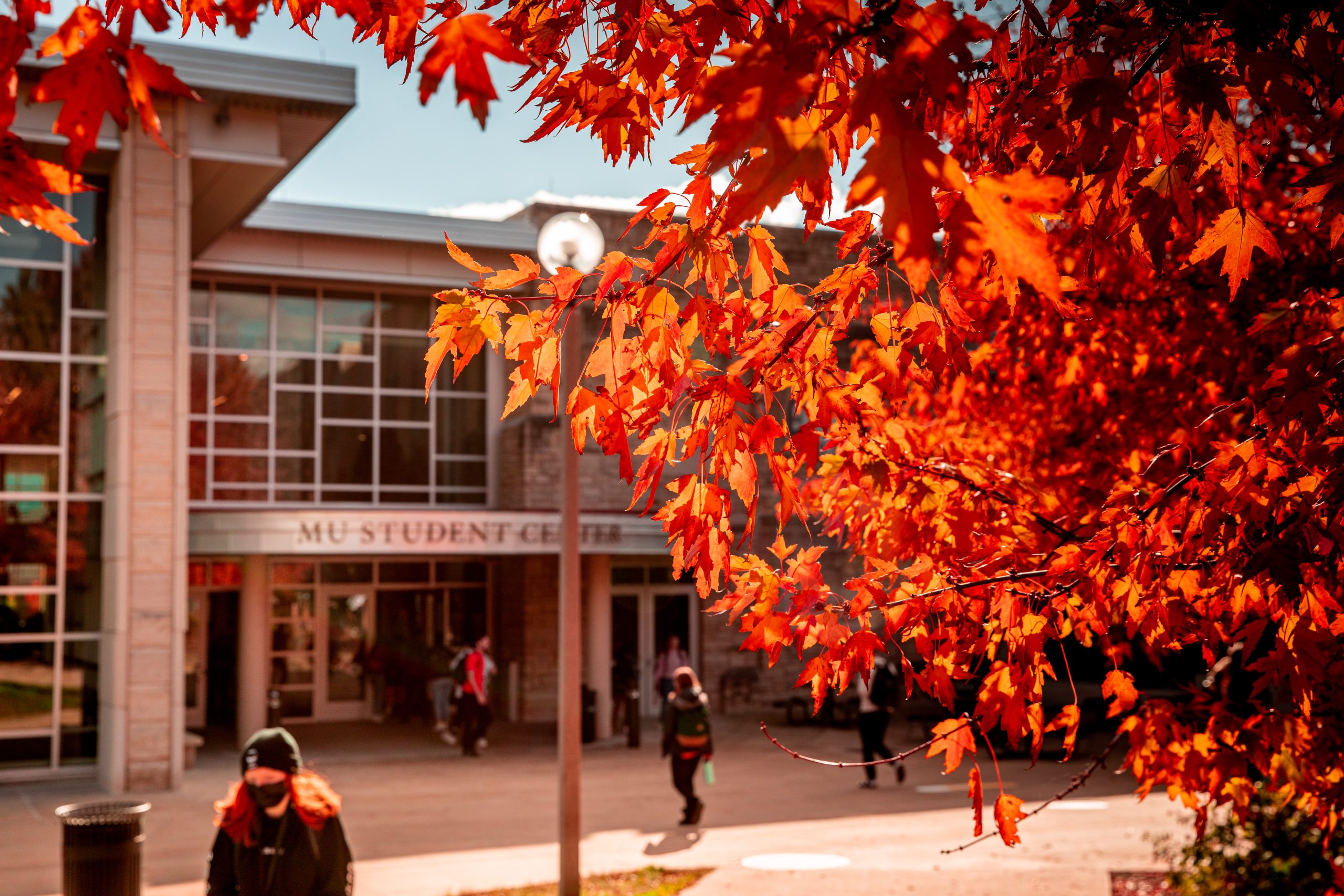 MU Student Center in autumn