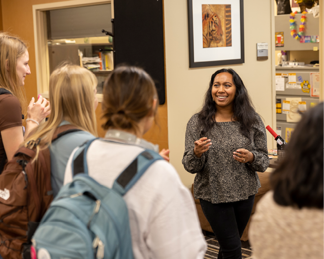 Students Wellness Resource Center event.